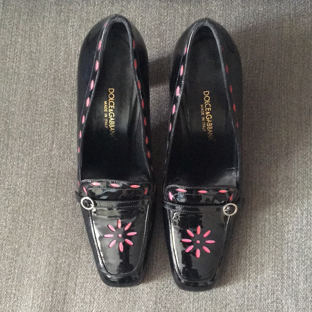 Dolce & Gabbana patent leather pumps, 36